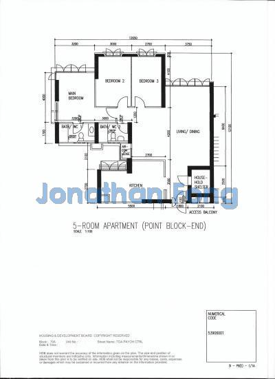 Blk 79A Toa Payoh Central (Toa Payoh), HDB 5 Rooms #81739072